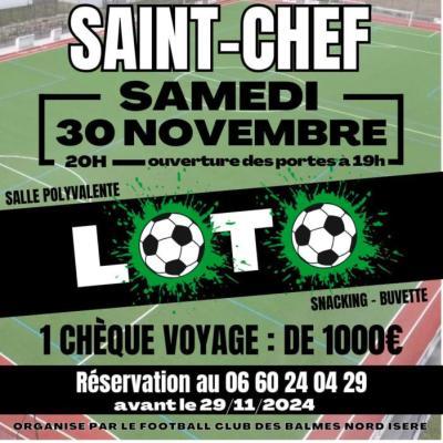 Photo du Loto du FCBNI à Saint-Chef