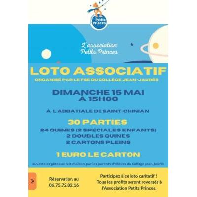 Loto associatif organisé par le FSE du collège Jean Jaurès
