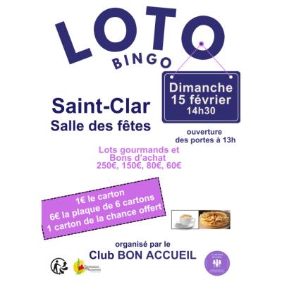 Photo du LOTO ET BINGO à Saint-Clar