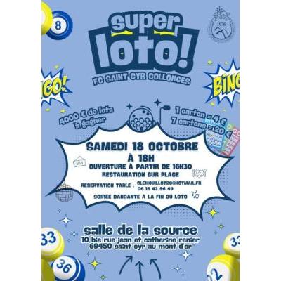 Photo du Super Loto FC ST CYR COLLONGES à Saint-Cyr-au-Mont-d'Or