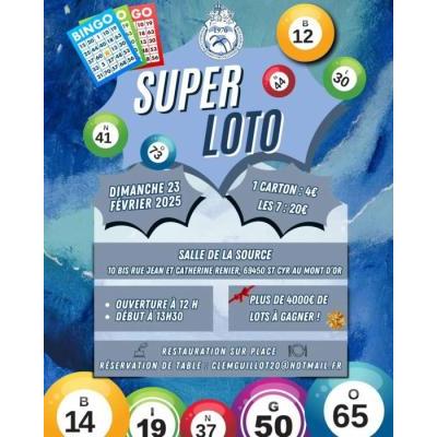 Photo du Super Loto à Saint-Cyr-au-Mont-d'Or