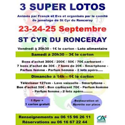 Photo du 3 SUPER LOTOS à Saint-Cyr-du-Ronceray