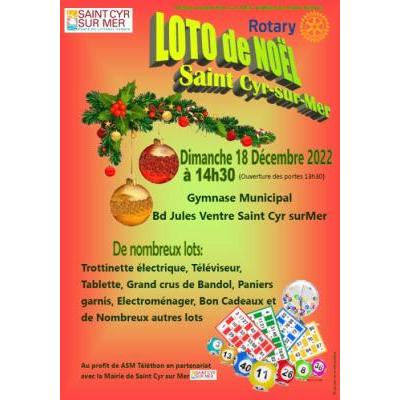 Photo du LOTO DE NOËL AU PROFIT DU TELETHON à Saint-Cyr-sur-Mer