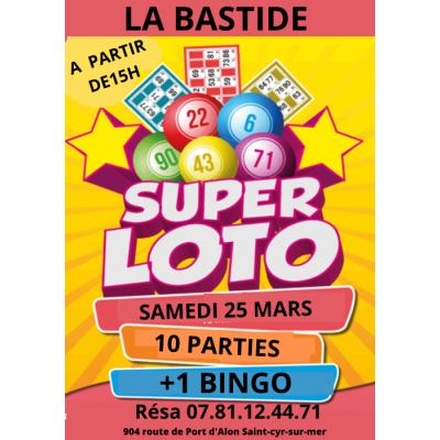 Photo du Super loto à Saint-Cyr-sur-Mer
