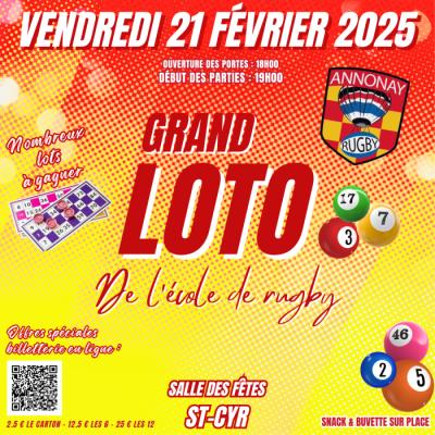 Photo du Grand loto de l'Ecole de Rugby à Saint-Cyr