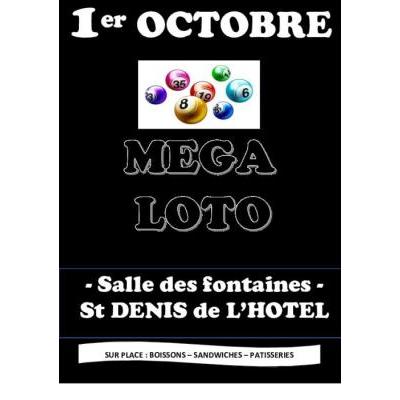 Photo du mega loto à Saint-Denis-de-l'Hôtel