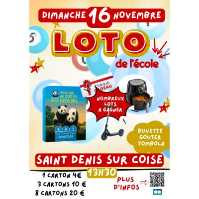 Photo du Loto de l'école à Saint-Denis-sur-Coise
