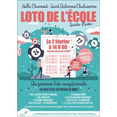 Lotos à Saint-Didier-sur-Chalaronne (01140): calendrier des lotos à