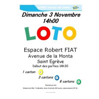 Photo du Grand Loto Annuel à Saint-Égrève