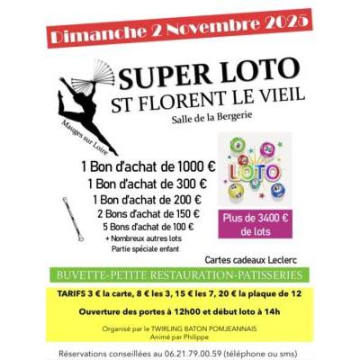 Photo du SUPER LOTO à Saint-Florent-le-Vieil