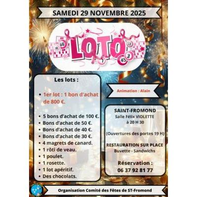 Photo du Loto  à Saint-Fromond