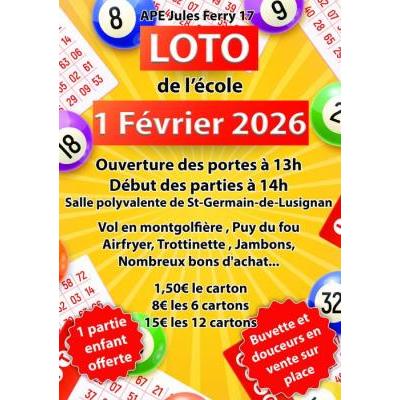Photo du Loto de l'&eacute;cole à Saint-Germain-de-Lusignan