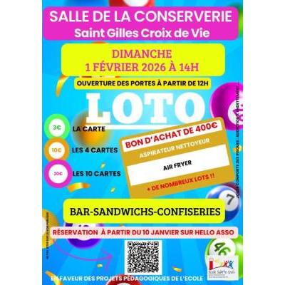 Photo du LOTO ECOLE SAINTE-CROIX à Saint-Gilles-Croix-de-Vie
