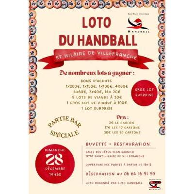 Photo du Loto Noël SHSJ Handball à Saint-Hilaire-de-Villefranche