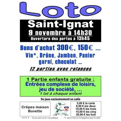 Photo du Loto du Comité des Fêtes à Saint-Ignat
