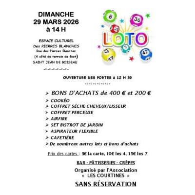 Photo du Loto des Courtines à Saint-Jean-de-Boiseau