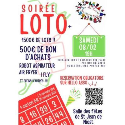 Photo du Loto de sou des écoles  à Saint-Jean-de-Niost