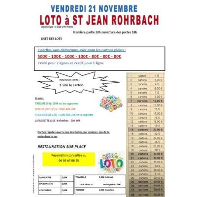 Photo du Loto de la gym Tonic à Saint-Jean-Rohrbach