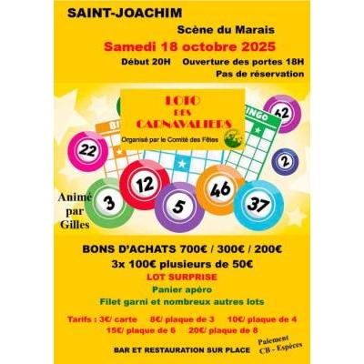Photo du Loto des carnavaliees à Saint-Joachim