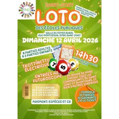 Photo du Grand LOTO des &eacute;coles publiques à Saint-Jory