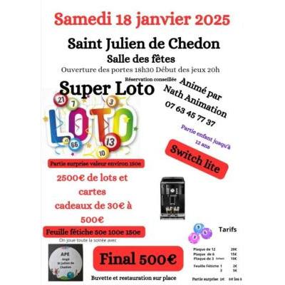 Photo du Loto à Saint-Julien-de-Chédon