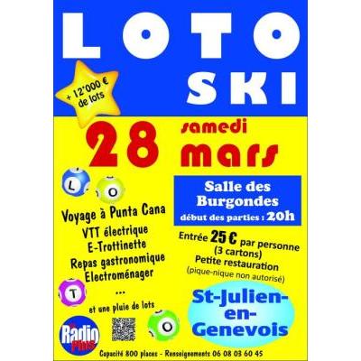 Photo du Super Loto Ski à Saint-Julien-en-Genevois