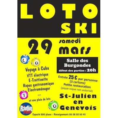 Photo du Super Loto Ski à Saint-Julien-en-Genevois