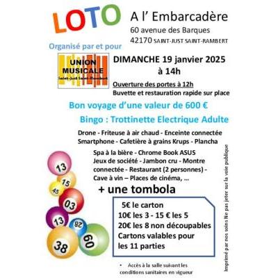 Photo du Loto de L'union musicale de St Just St Rambert à Saint-Just-Saint-Rambert