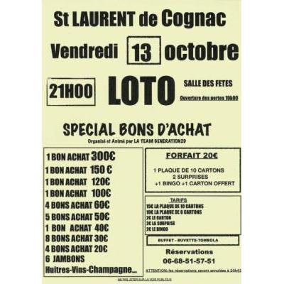 Photo du Loto Teamgénération 2D à Saint-Laurent-de-Cognac
