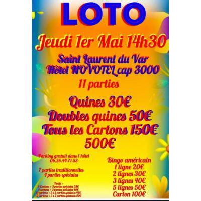 Photo du LOTO 1er Mai  BONS ACHATS  à Saint-Laurent-du-Var