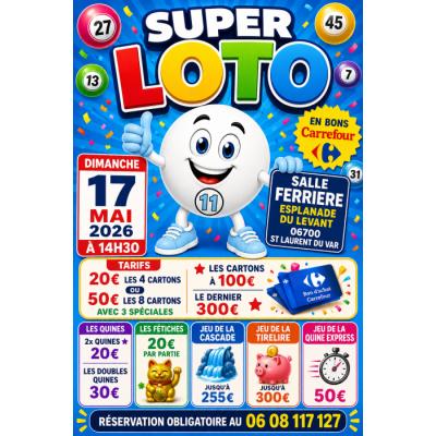 Photo du Super Loto salle f à Saint-Laurent-du-Var