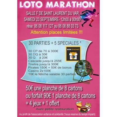 Photo du Loto marathon 12h non stop à Saint-Laurent-du-Var) à Saint-Laurent-du-Var