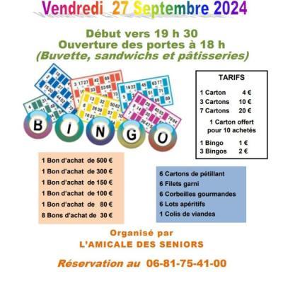 Photo du Loto traditionnel et bingo à Saint-Laurent-Nouan