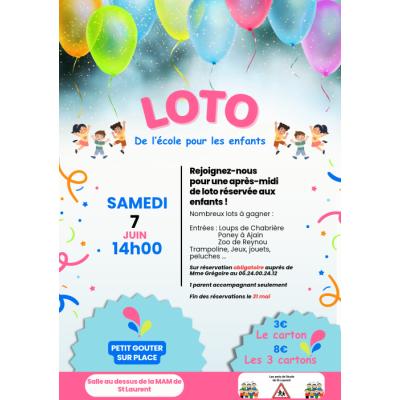 Photo du Loto des enfants  à Saint-Laurent