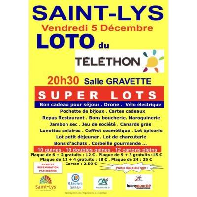 Photo du Loto du Téléthon  à Saint-Lys