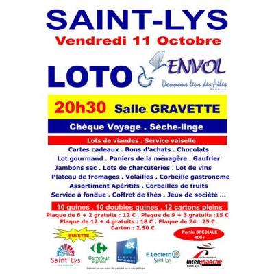 Photo du Super loto de l’association envol donnons leur des ailes à Saint-Lys