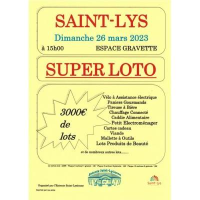 Photo du Super loto de l'Entente Saint-Lysienne à Saint-Lys