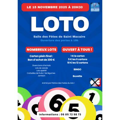 Photo du Loto du Guidon Macarien  à Saint-Macaire