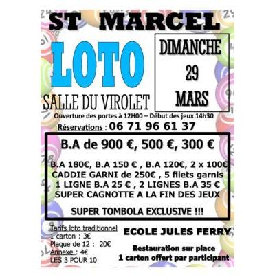 Photo du LOTO ECOLE JULES FERRY à Saint-Marcel