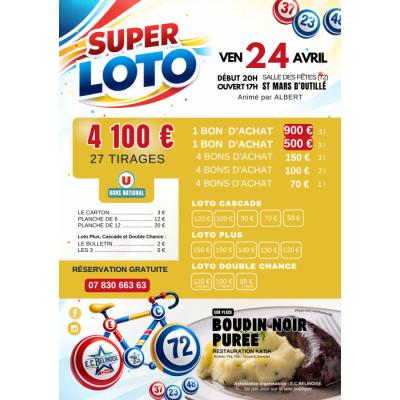Photo du Super LOTO - E.C.BELINOISE à Saint-Mars-d'Outillé