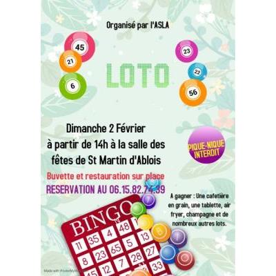 Photo du LOTO DE L'ASLA à Saint-Martin-d'Ablois