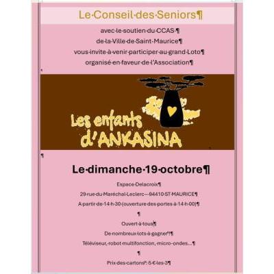 Photo du Loto pour Ankasina à Saint-Maurice