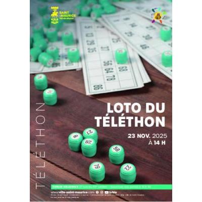 Photo du Loto du Téléthon 2025 à Saint-Maurice