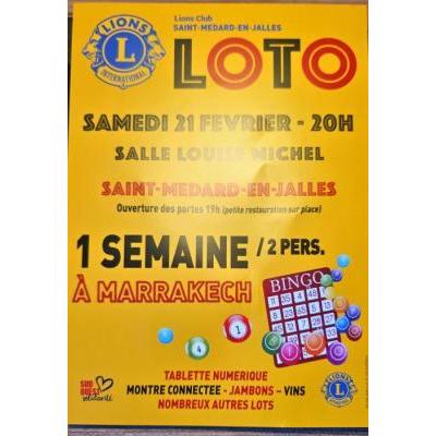 Photo du Loto du Lions Club de Saint-M&eacute;dard-en-Jalles à Saint-Médard-en-Jalles