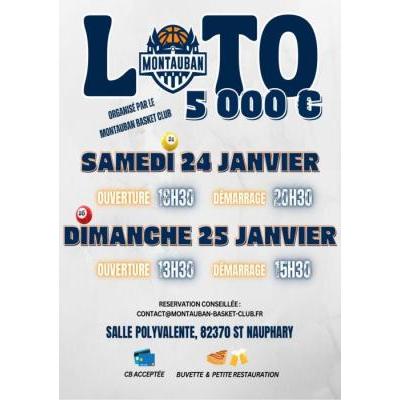 Photo du Lotos exceptionnels du MONTAUBAN BASKET CLUB  à Saint-Nauphary