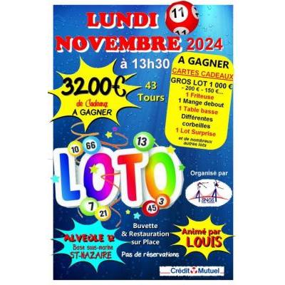 Photo du Loto Snos Gymnastique animé par Louis à Saint-Nazaire