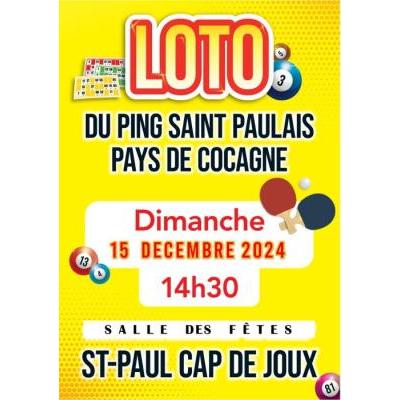 Photo du Loto du Ping-Saint-Paulais-Pays-de-Cocagne à Saint-Paul-Cap-de-Joux