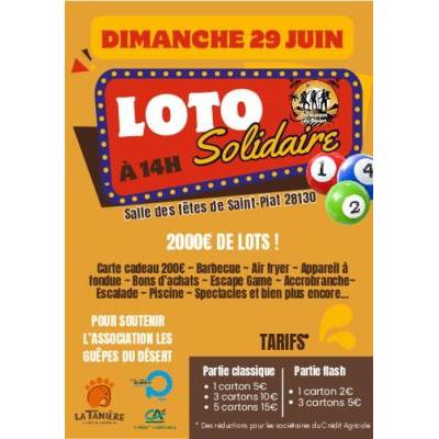 Photo du Super LOTO Solidaire – Venez jouer pour la bonne cause ! à Saint-Piat