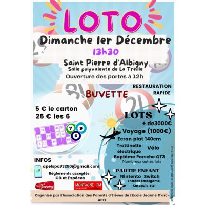 Photo du Loto  à Saint-Pierre-d'Albigny