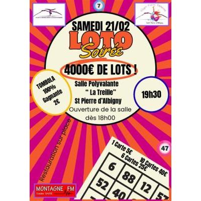 Photo du Super loto St Pierre Sport Gym à Saint-Pierre-d'Albigny